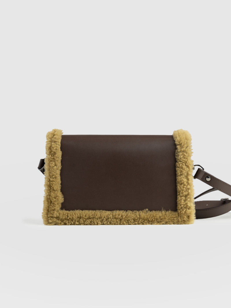 Rylee Cross Body Bag - Brown/Khaki