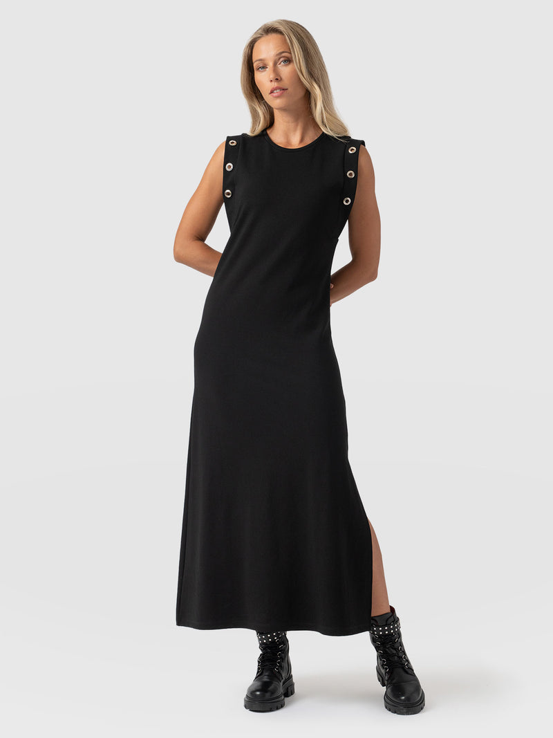 Rowan Dress - Black Eyelet