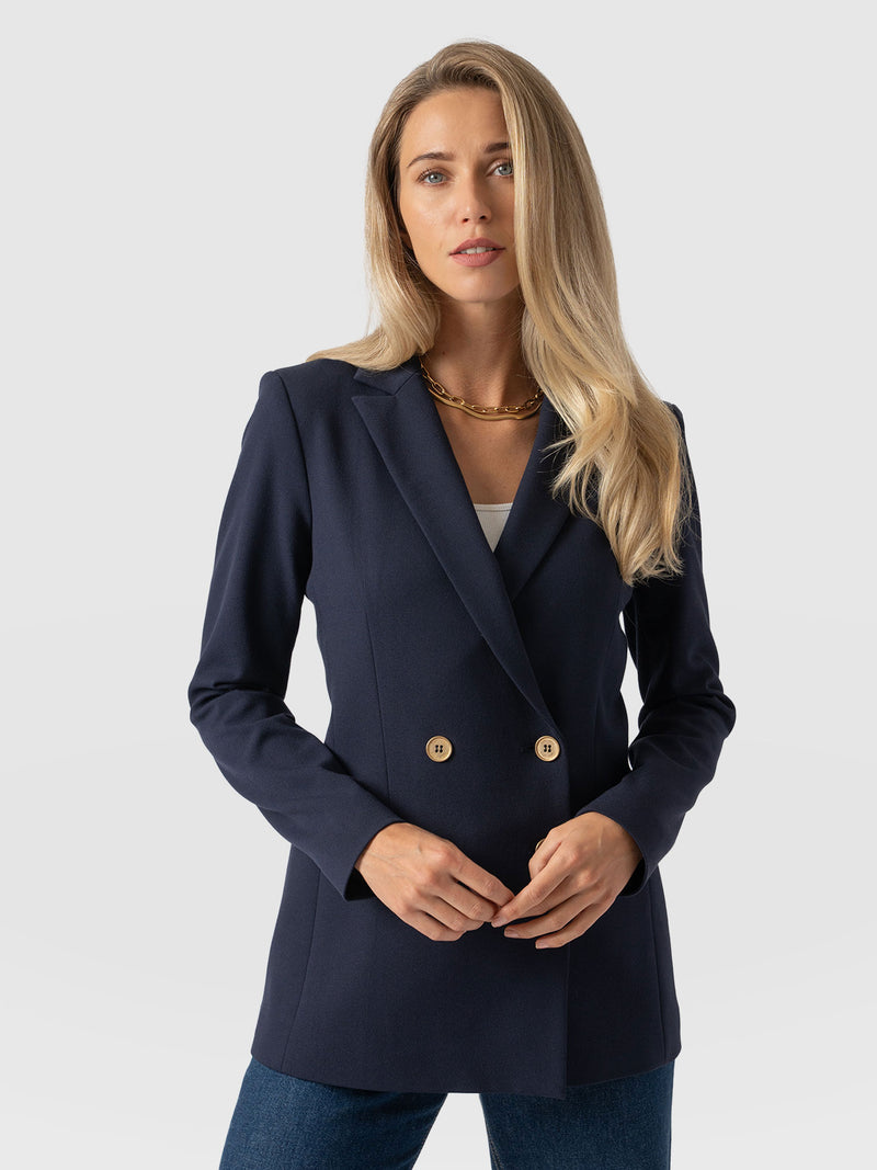 Cambridge Blazer - Navy Crepe