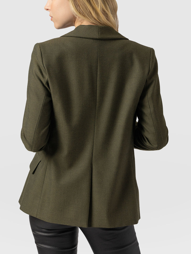 Argent Blazer - Khaki