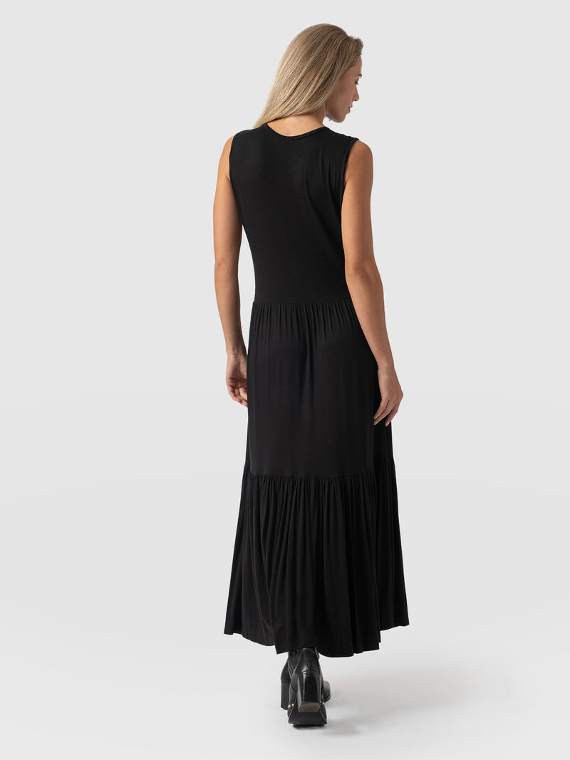 Greenwich Dress - Jersey Black