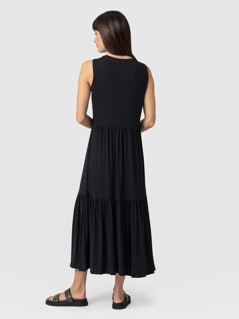 Greenwich Dress - Jersey Black