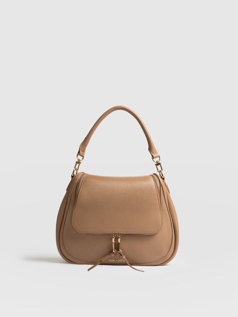 Marlowe Messenger Bag - Caramel