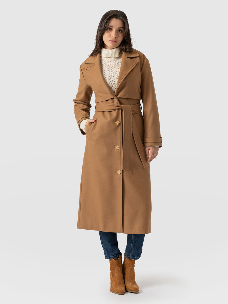 Odette Coat - Camel