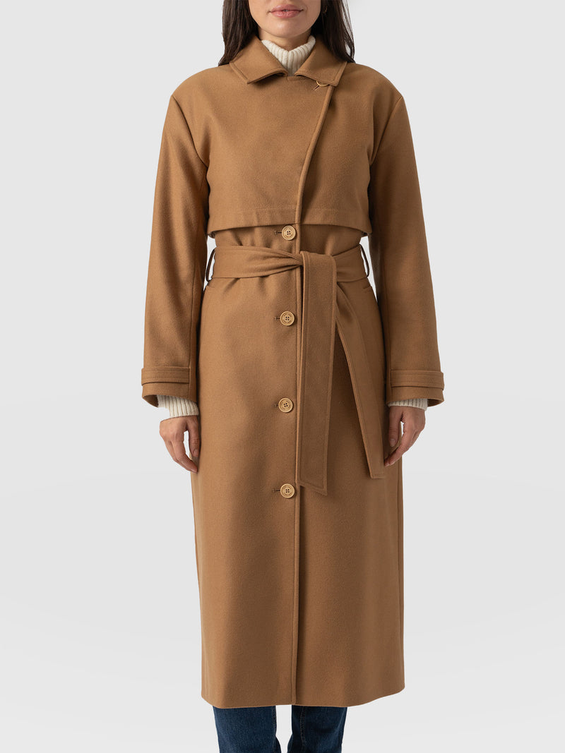 Odette Coat - Camel