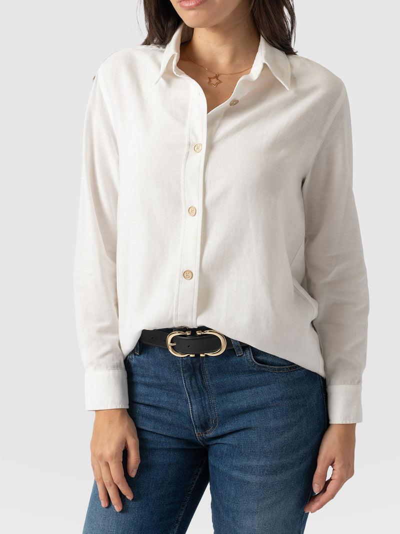 Boyfriend Shirt - White