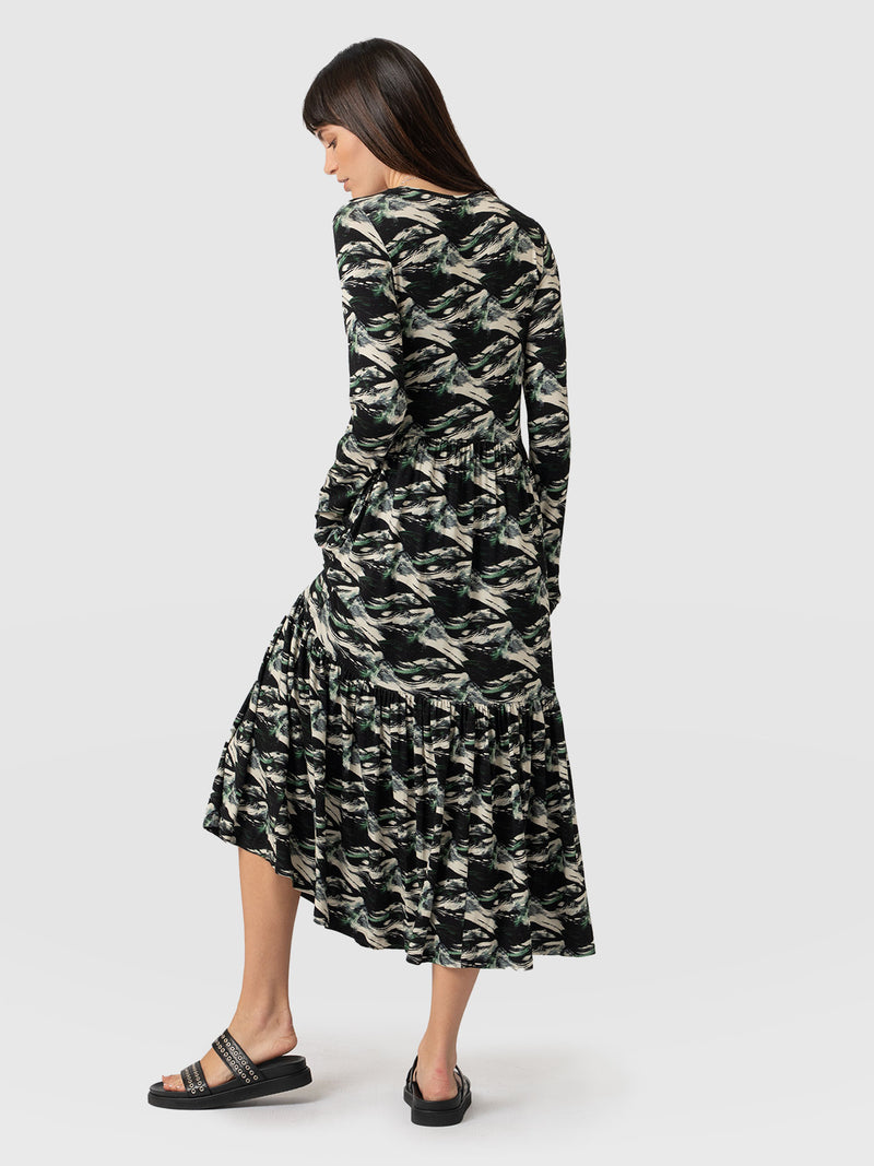 Greenwich Dress Long Sleeve - Regent Swirl