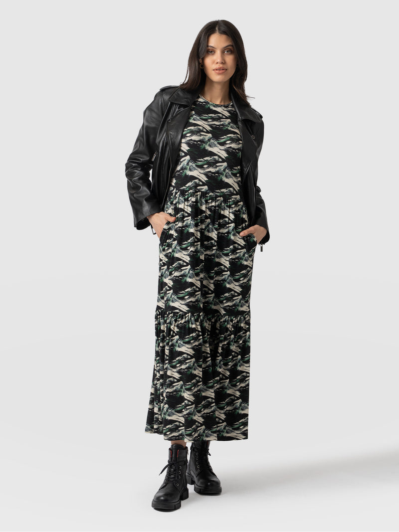 Greenwich Dress Long Sleeve - Regent Swirl