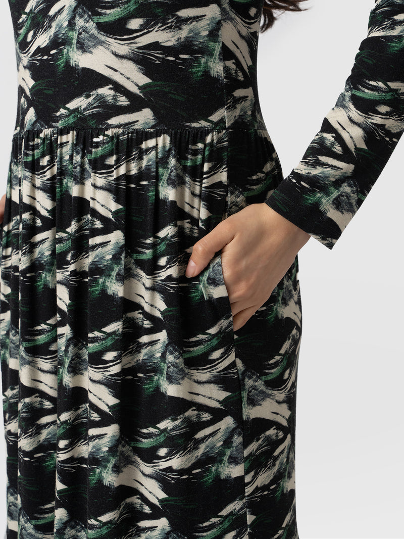 Greenwich Dress Long Sleeve - Regent Swirl