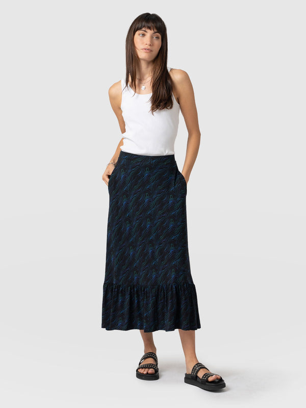 Riley Skirt - Galactic Wave