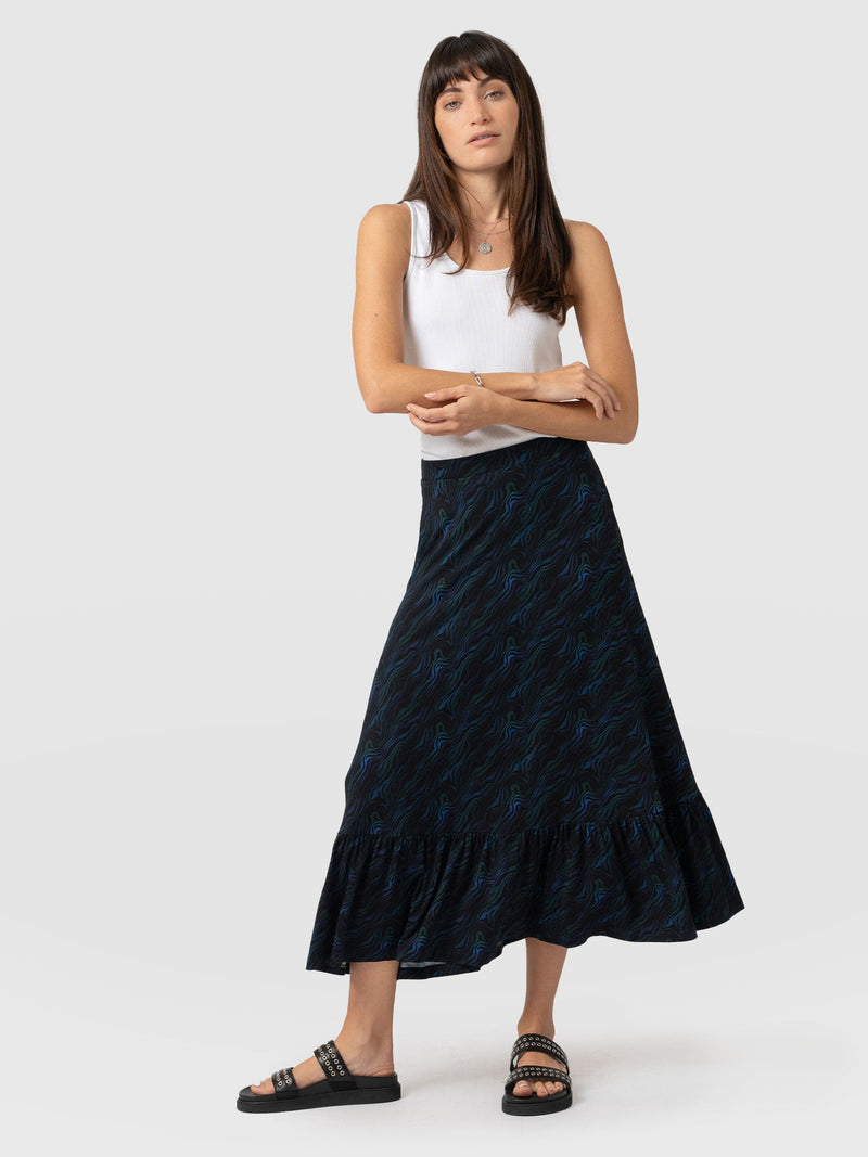 Riley Skirt - Galactic Wave