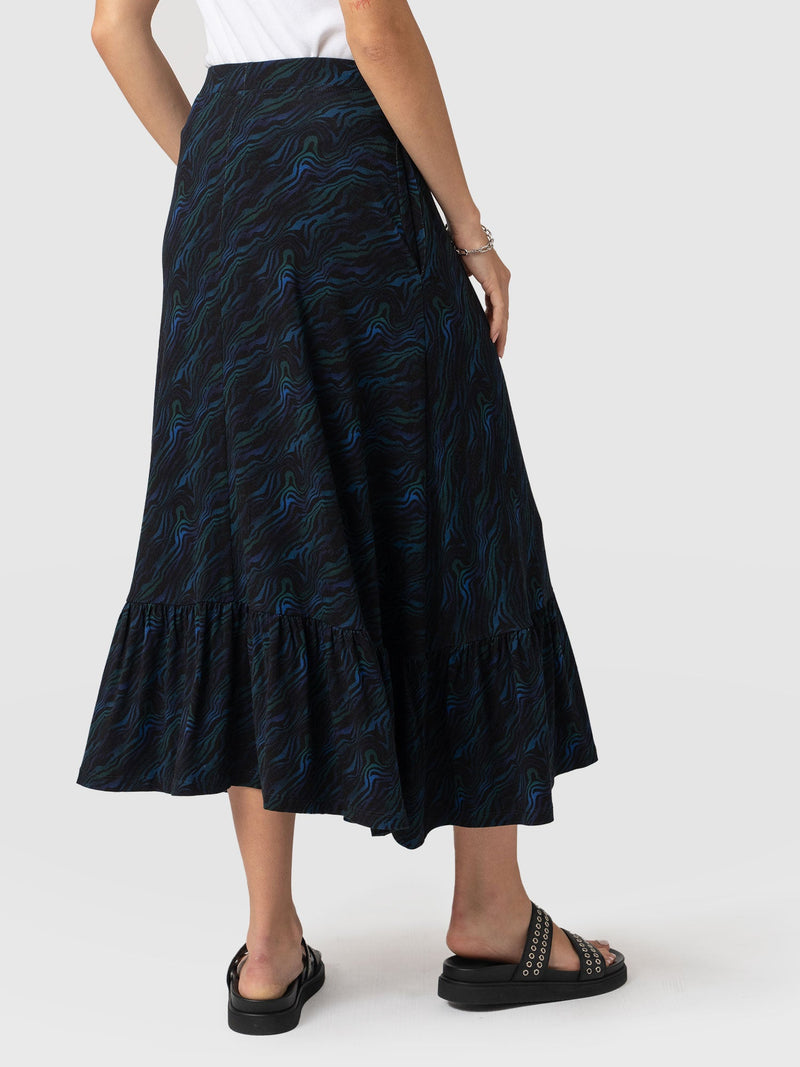 Riley Skirt - Galactic Wave