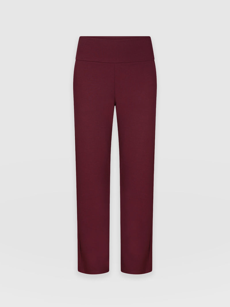 Runway Pant - Burgundy