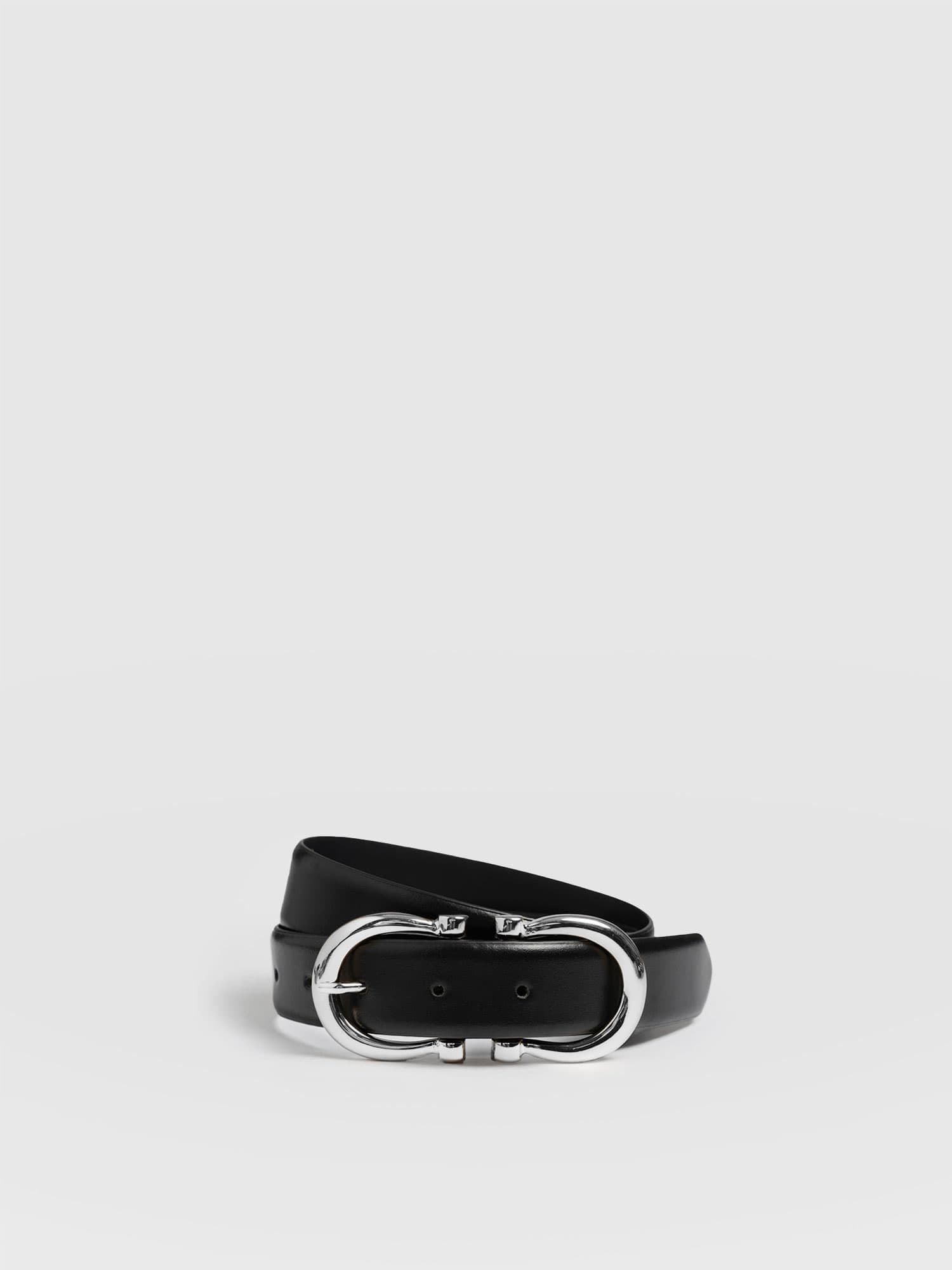 Chelsea Belt - Black/Silver