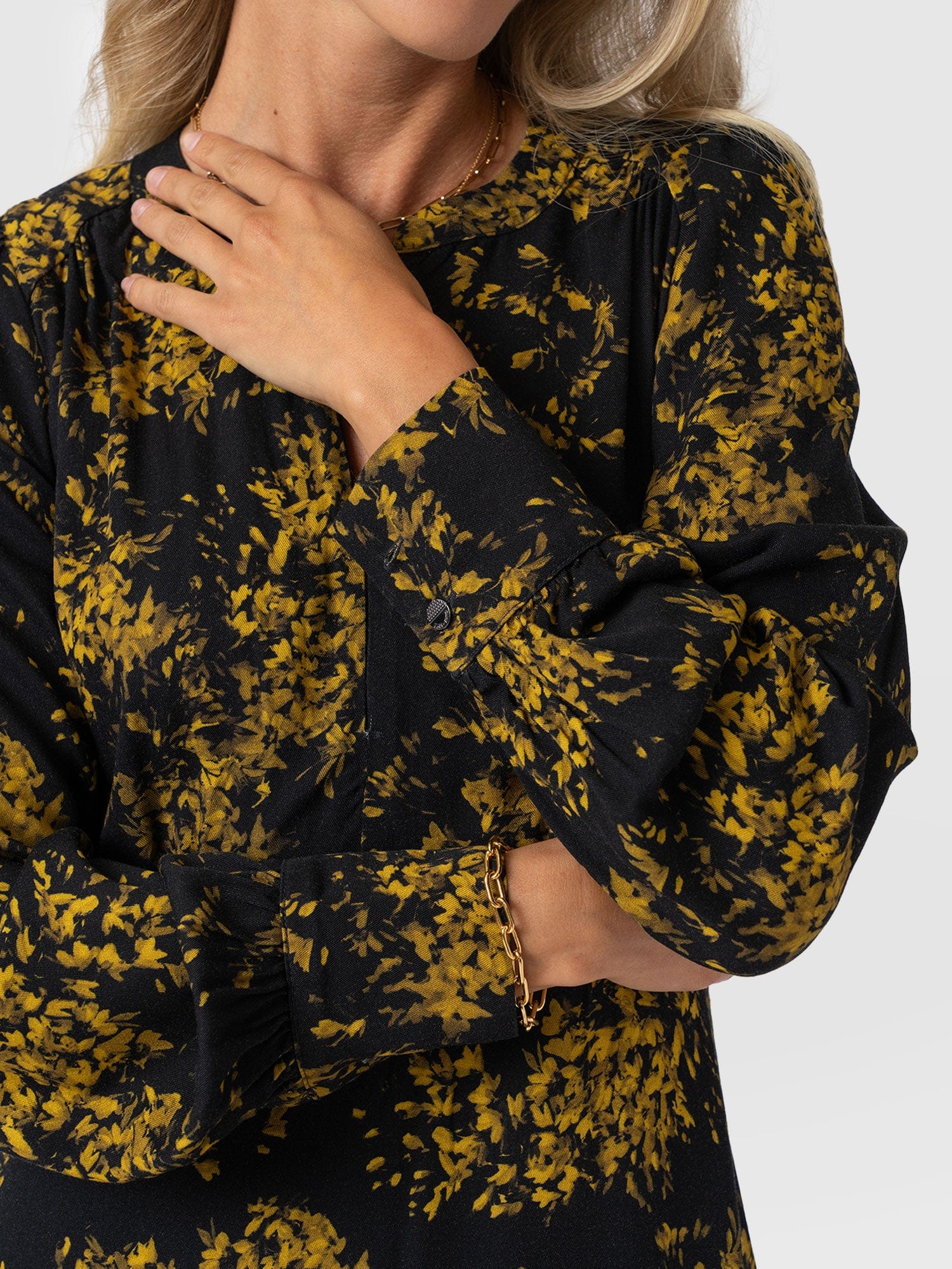 Adaline Zip Up Dress - Yellow Mimosa - Women's Dresses | Saint + Sofia® EU