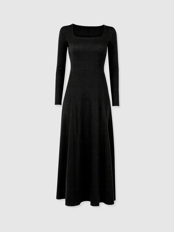 Akia Long Sleeve Dress - Black - Women's Dresses | Saint + Sofia® EU