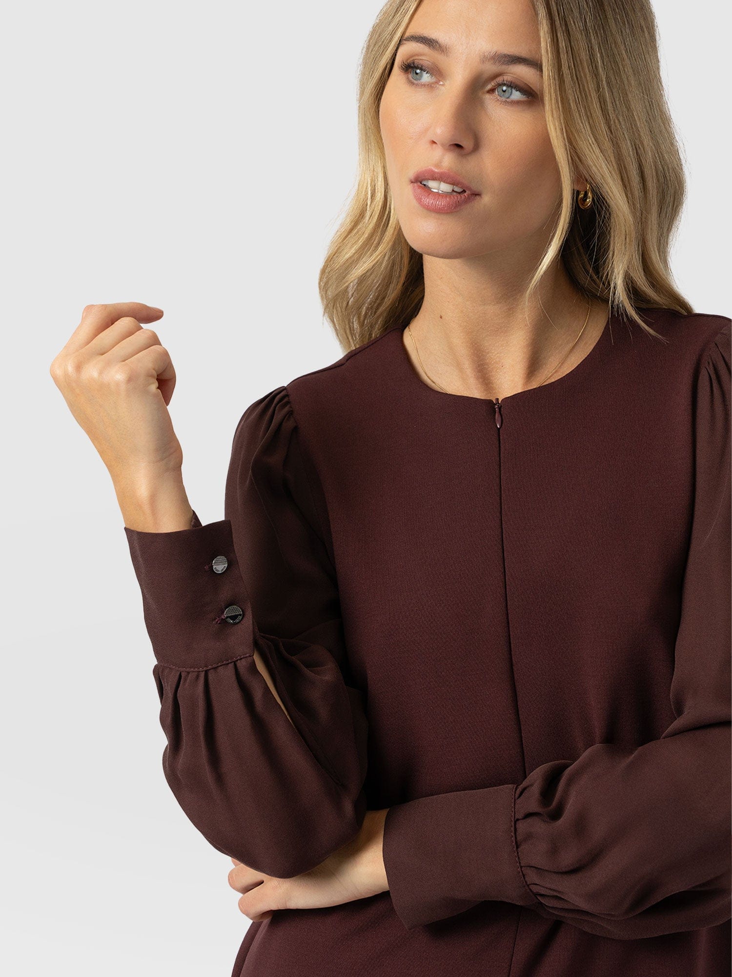 Alara Mini Dress Blue Flora - Women's Dresses | Saint + Sofia® EU