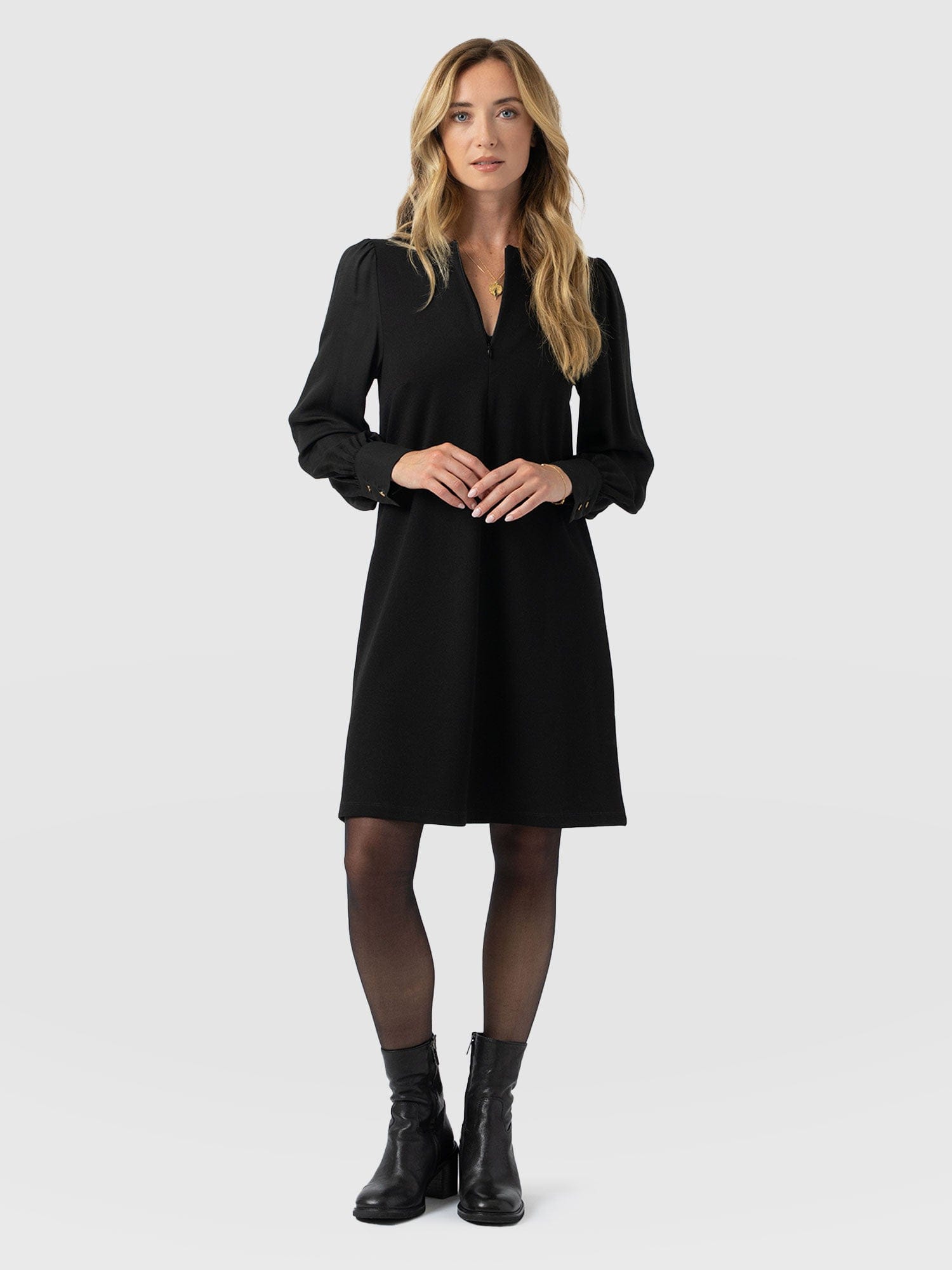 Alara Mini Dress Blue Flora - Women's Dresses | Saint + Sofia® EU