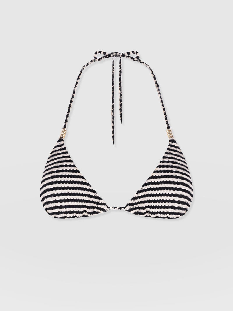 Alba Triangle Bikini Top - Stripe - Women's Swimwear | Saint + Sofia® EU