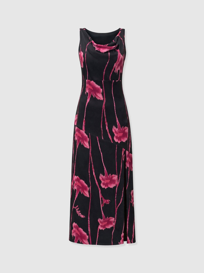 Alexis Dress - Pink Stem Floral - Women's Dresses | Saint + Sofia® EU