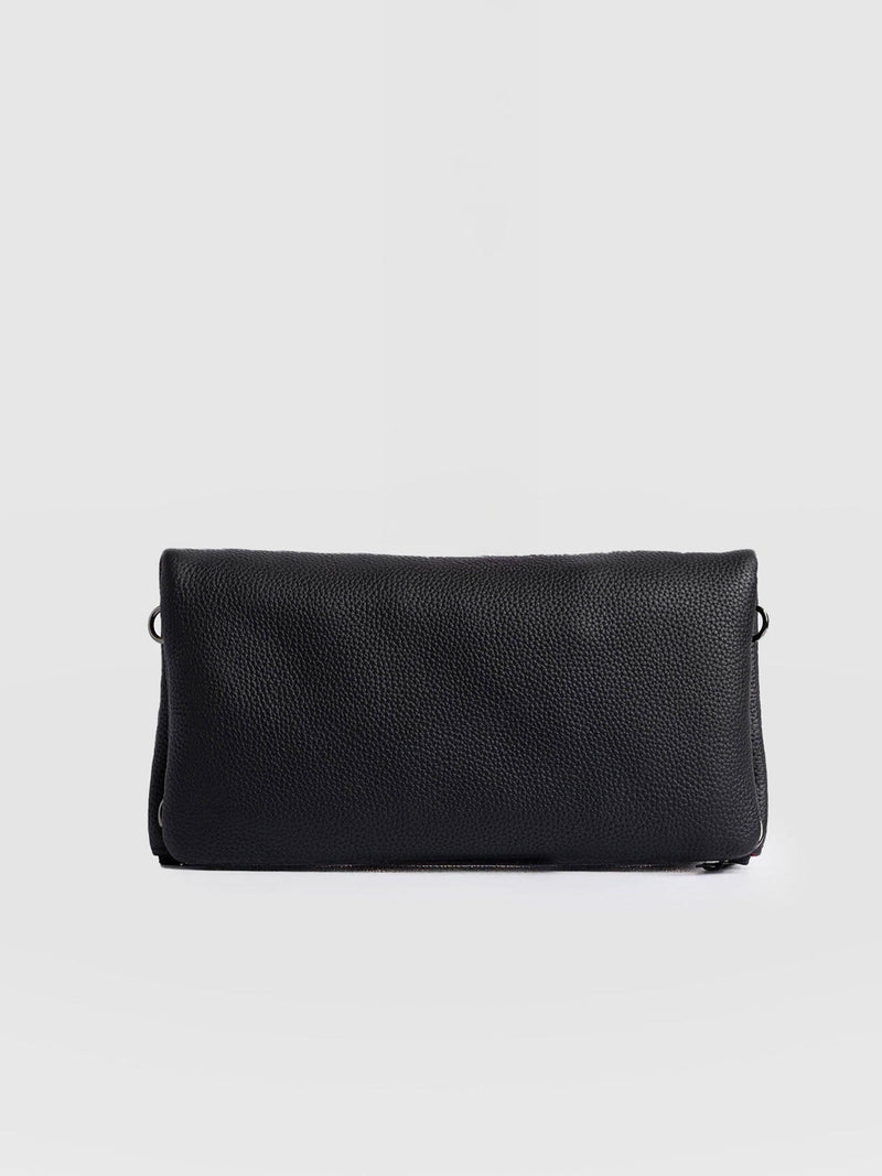 Alexis Studded Clutch Black - Women's Bags | Saint + Sofia® EU