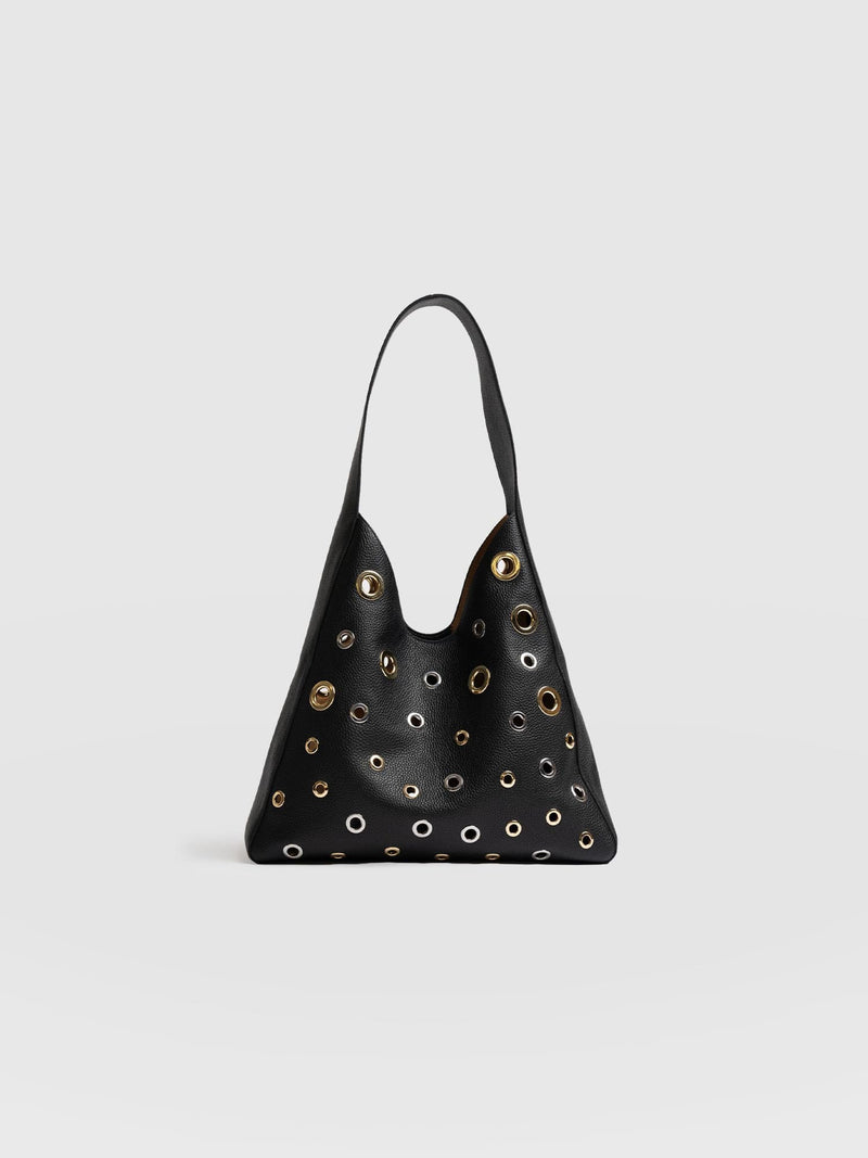 Allana Eyelet Bag - Black - Women's Handbags | Saint + Sofia® EU