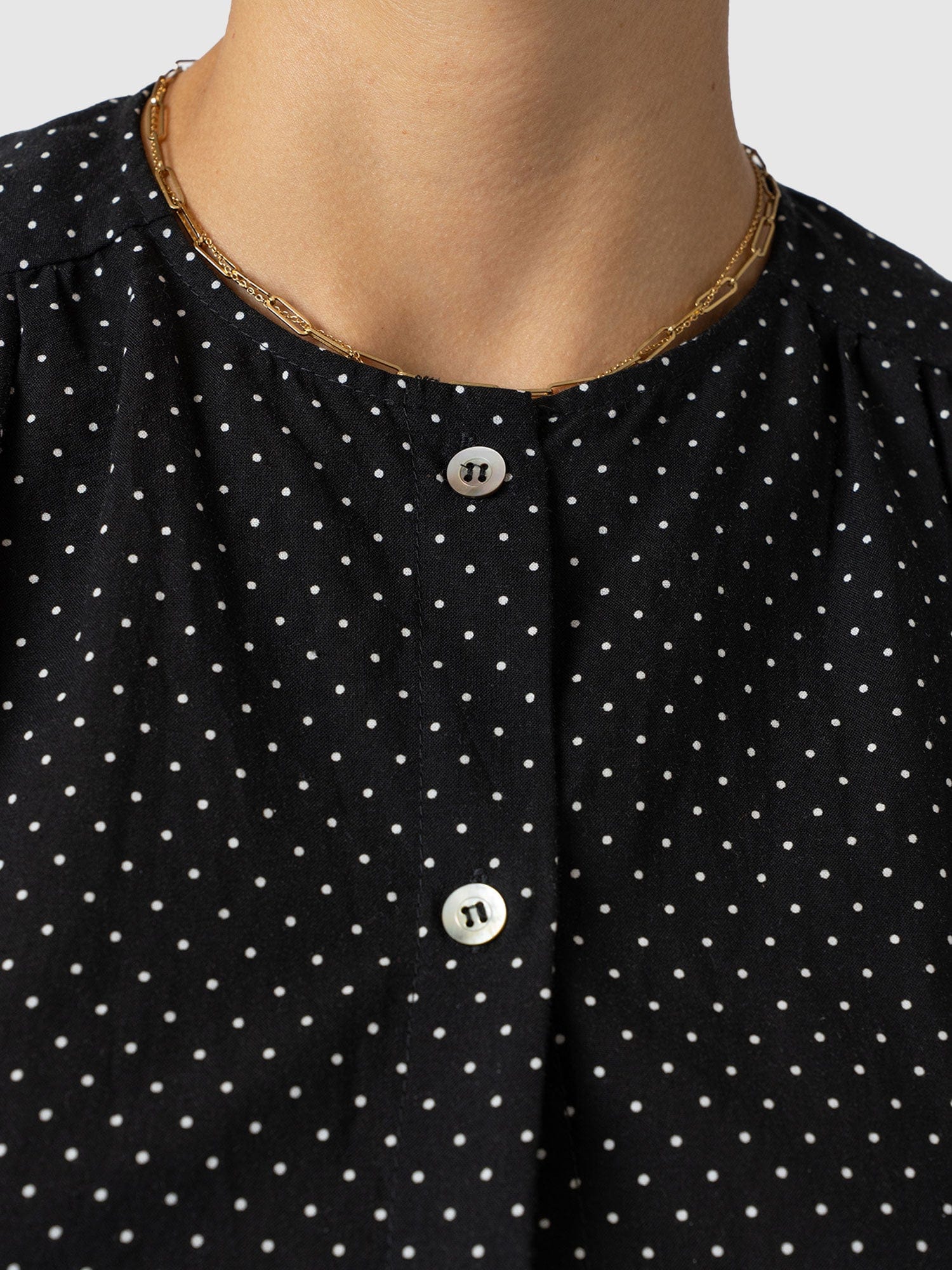Amelie Blouse - Polka Dot - Women's Blouses | Saint + Sofia® EU