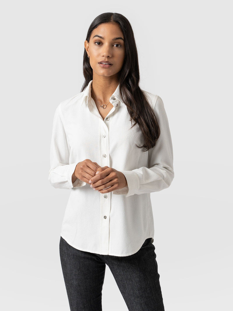 Annie Blouse Cream - Women's Shirts | Saint + Sofia® EU