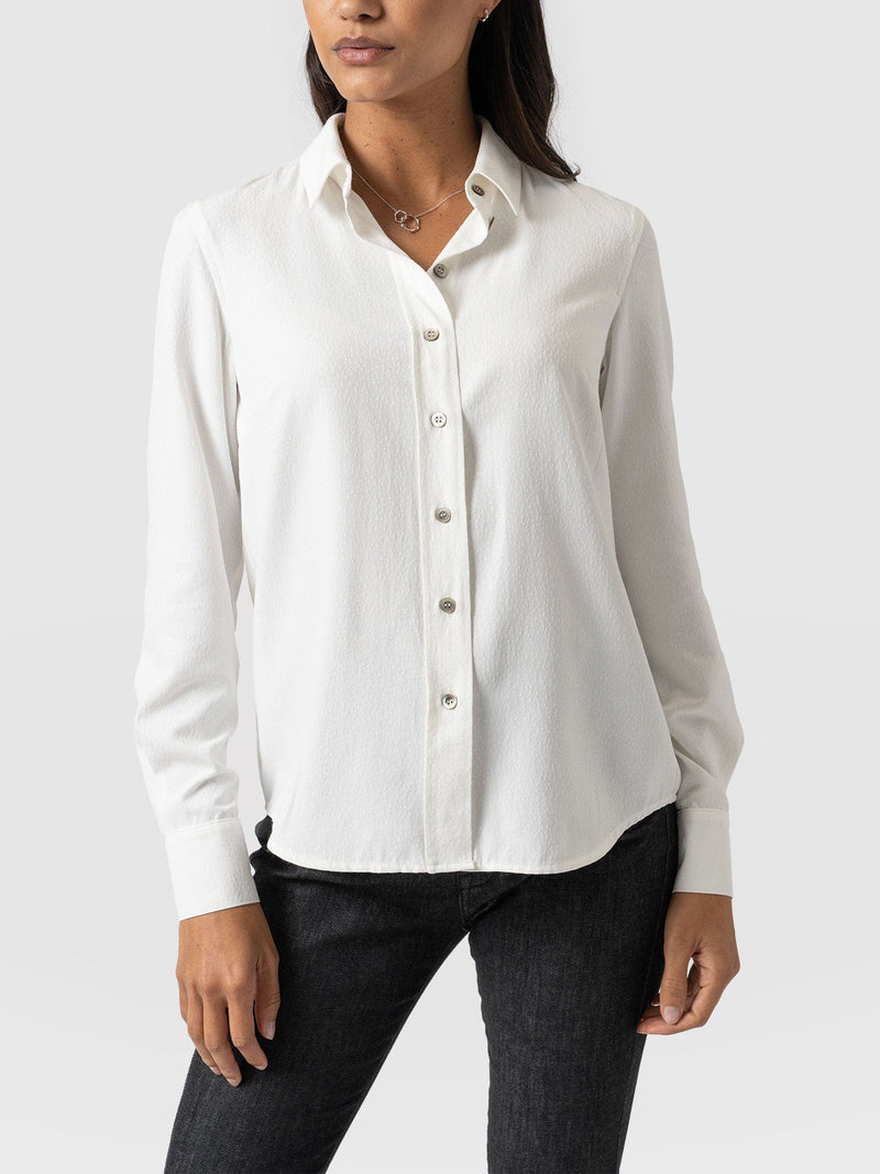 Annie Blouse Cream - Women's Shirts | Saint + Sofia® EU