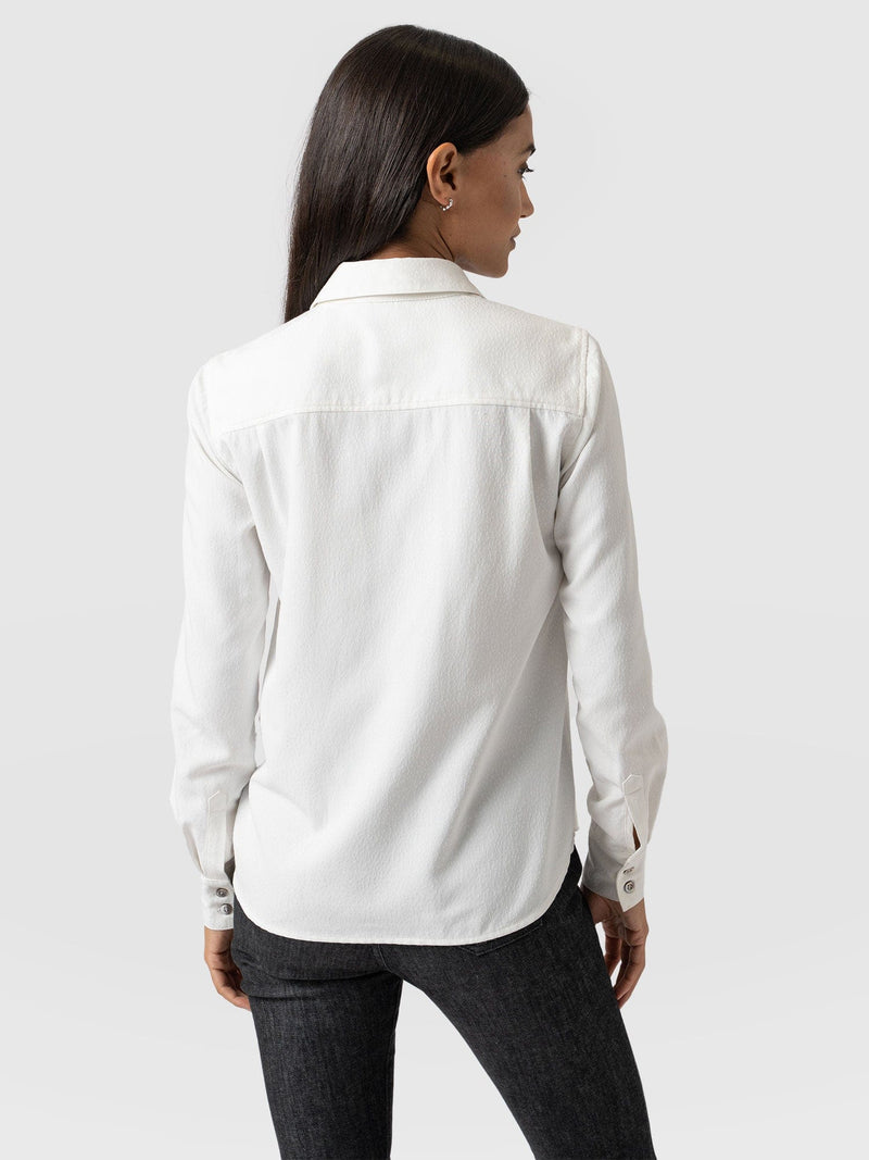 Annie Blouse Cream - Women's Shirts | Saint + Sofia® EU