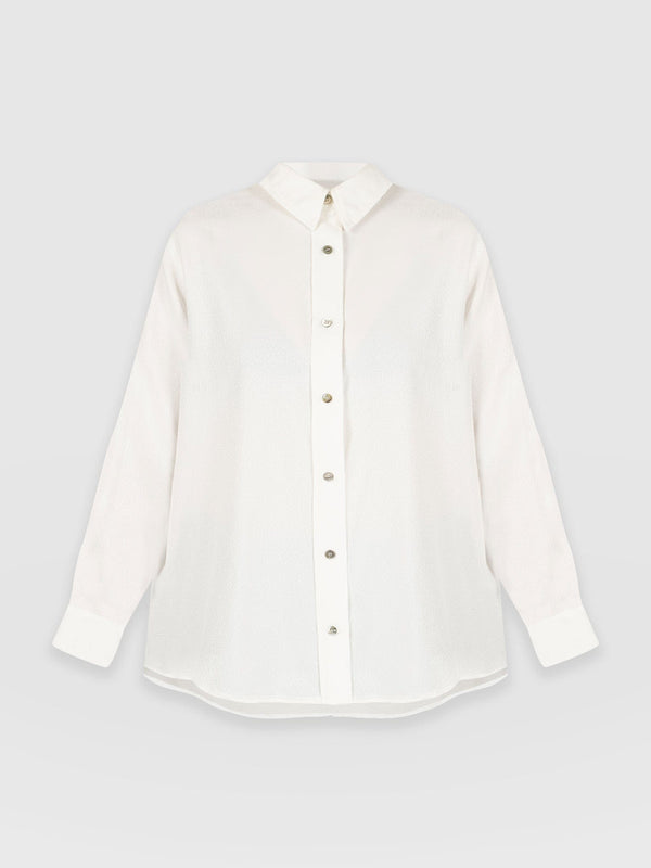 Annie Blouse Cream - Women's Shirts | Saint + Sofia® EU
