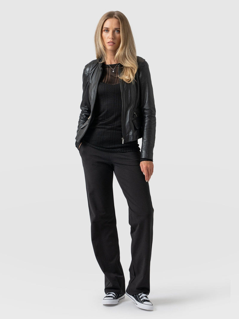 Apartment Pant Black - Women's Trousers | Saint + Sofia® EU