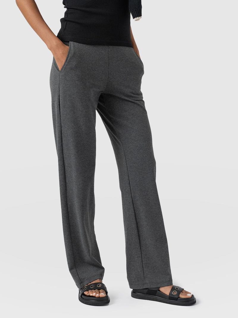 Apartment Pant Charcoal - Women's Trousers | Saint + Sofia® EU