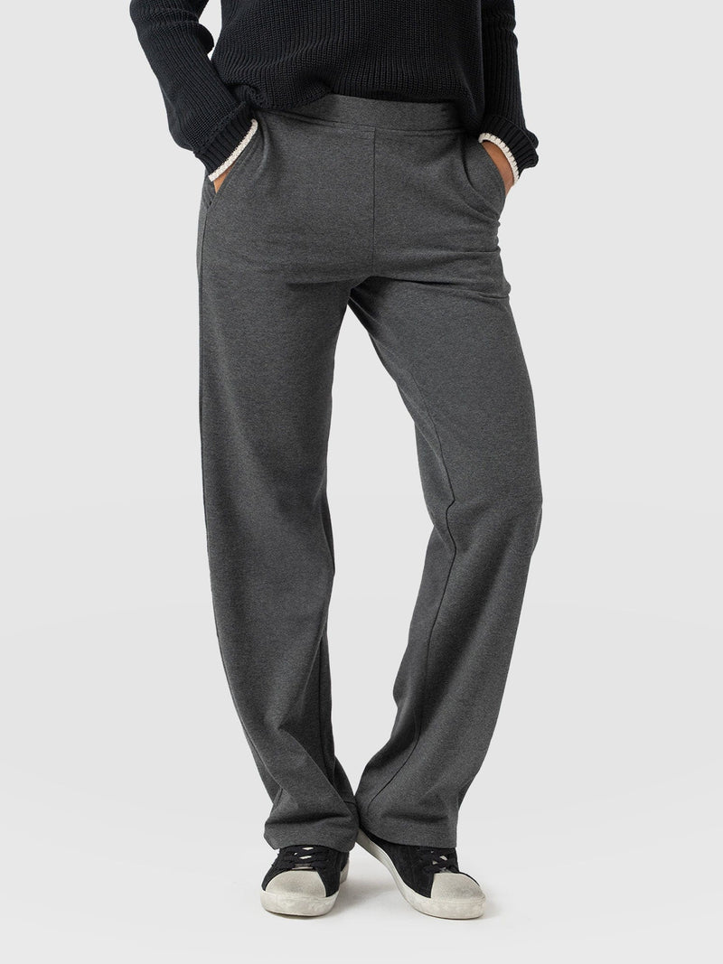 Apartment Pant Charcoal - Women's Trousers | Saint + Sofia® EU