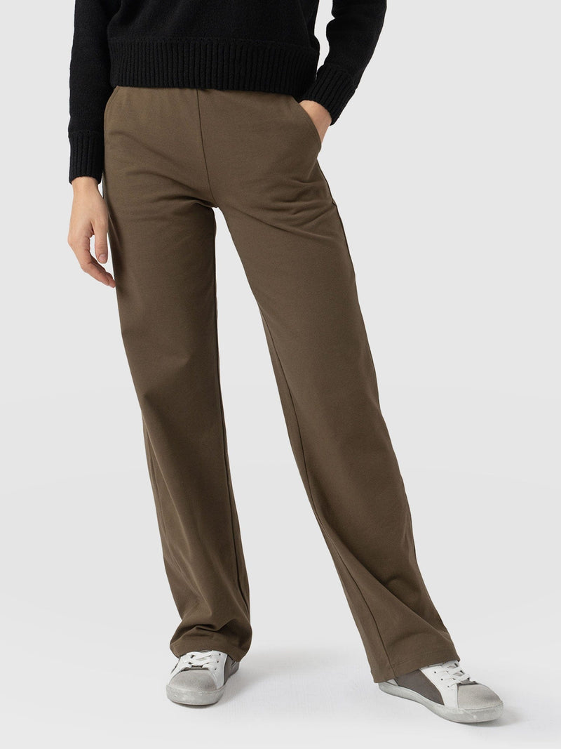 Apartment Pant Khaki - Women's Trousers | Saint + Sofia® EU