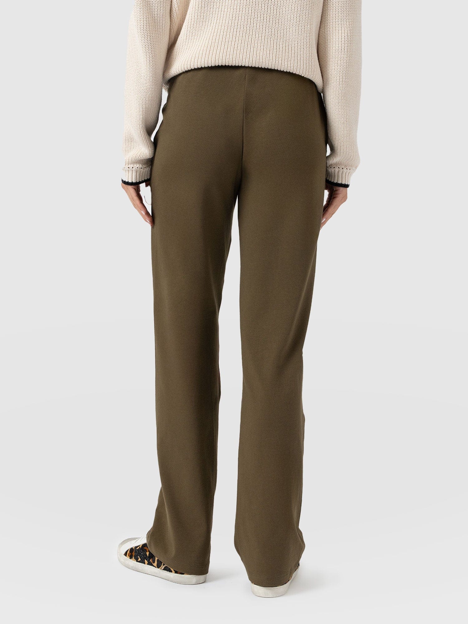 Apartment Pant Khaki - Women's Trousers | Saint + Sofia® EU