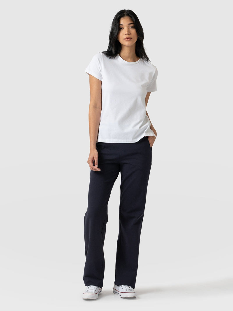 Apartment Pant Navy - Women's Trousers | Saint + Sofia® EU