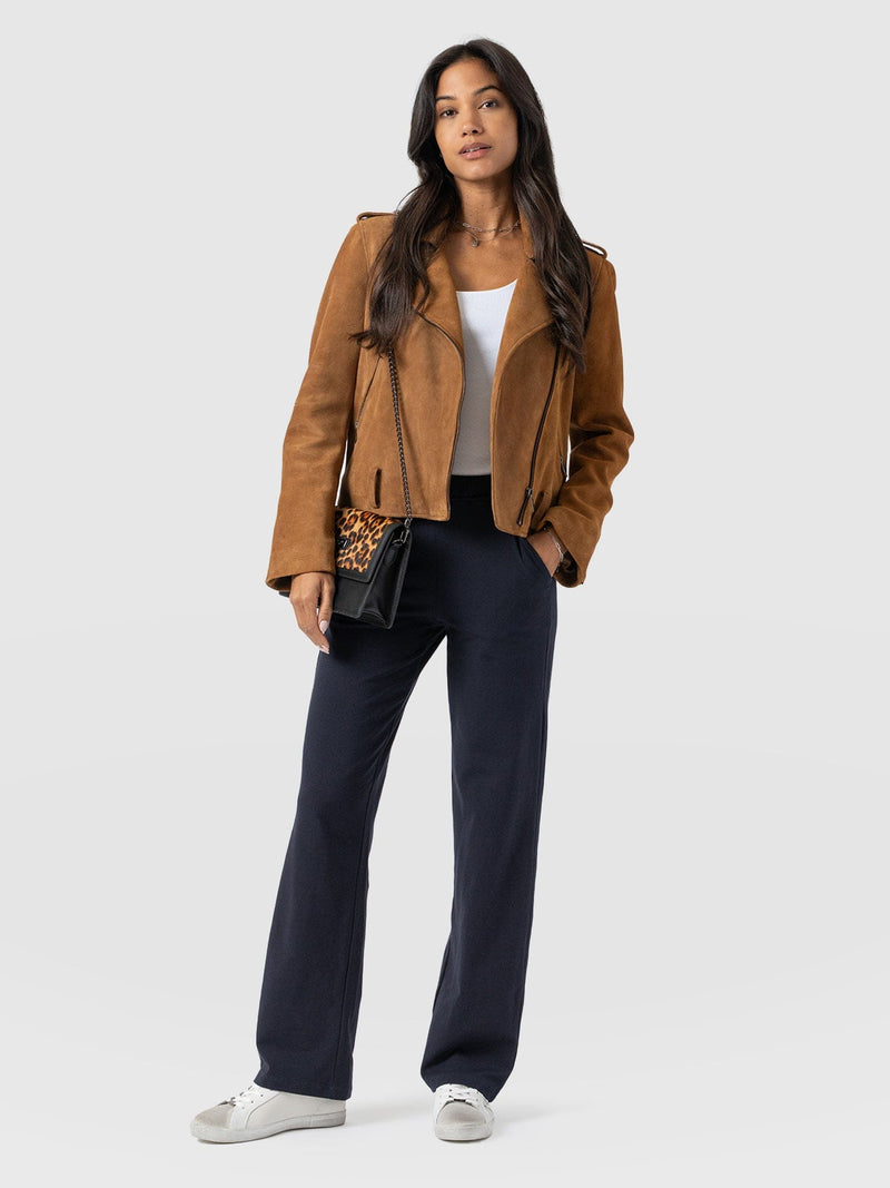 Apartment Pant Navy - Women's Trousers | Saint + Sofia® EU