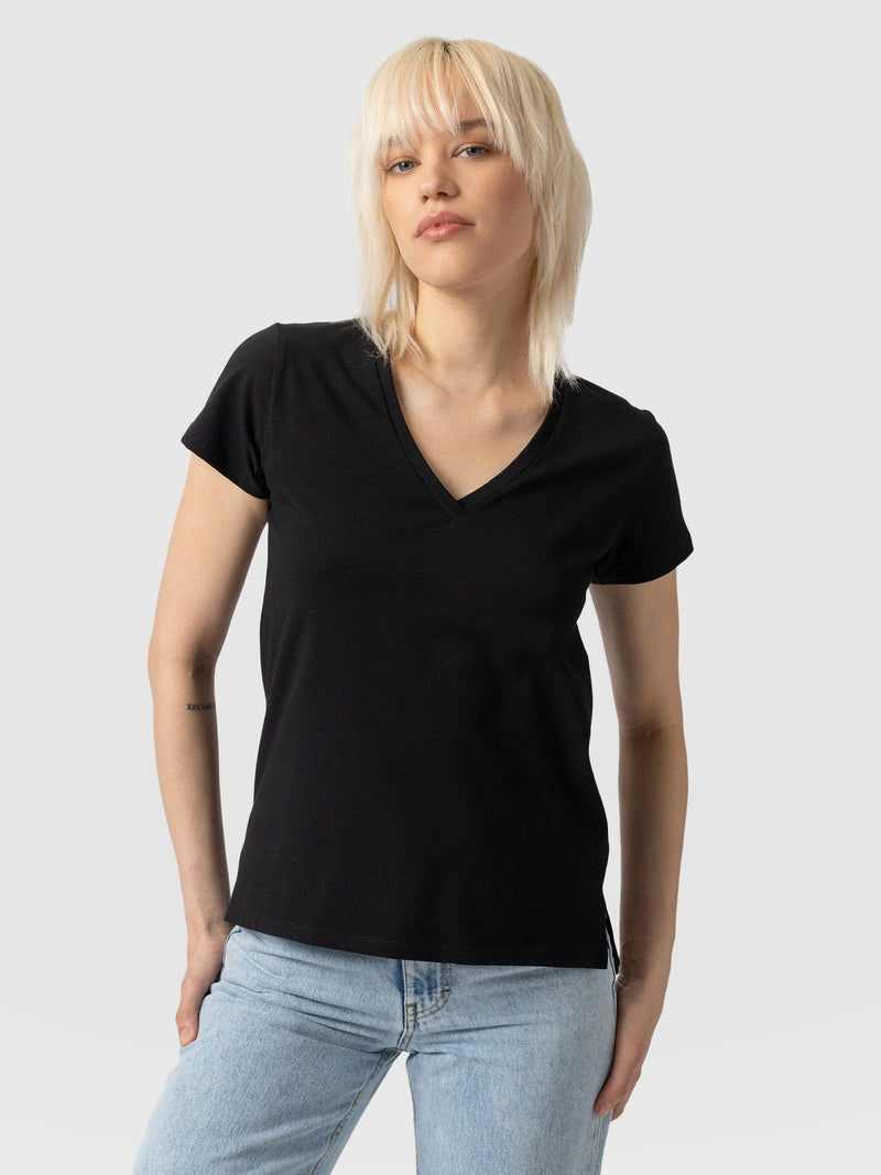 Apartment Tee Black - Women's T-Shirts | Saint + Sofia® EU