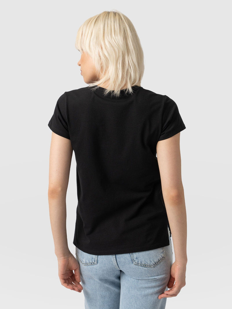 Apartment Tee Black - Women's T-Shirts | Saint + Sofia® EU