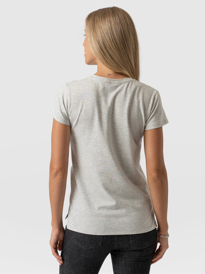 Apartment Tee Grey - Women's T-Shirts | Saint + Sofia® EU