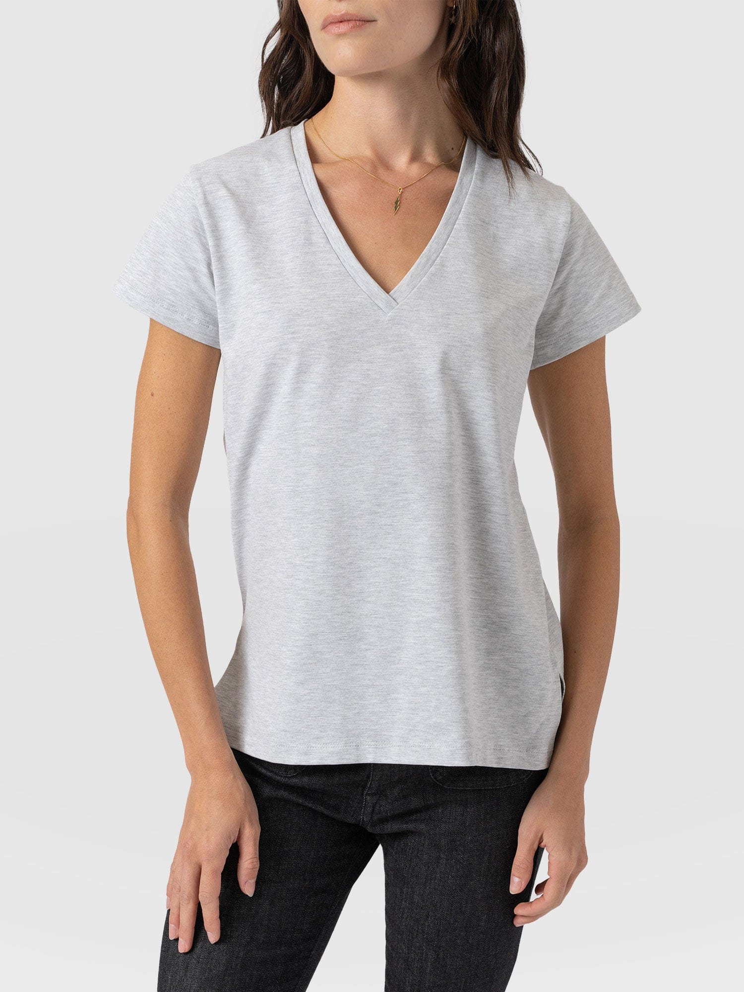 Apartment Tee Grey - Women's T-Shirts | Saint + Sofia® EU