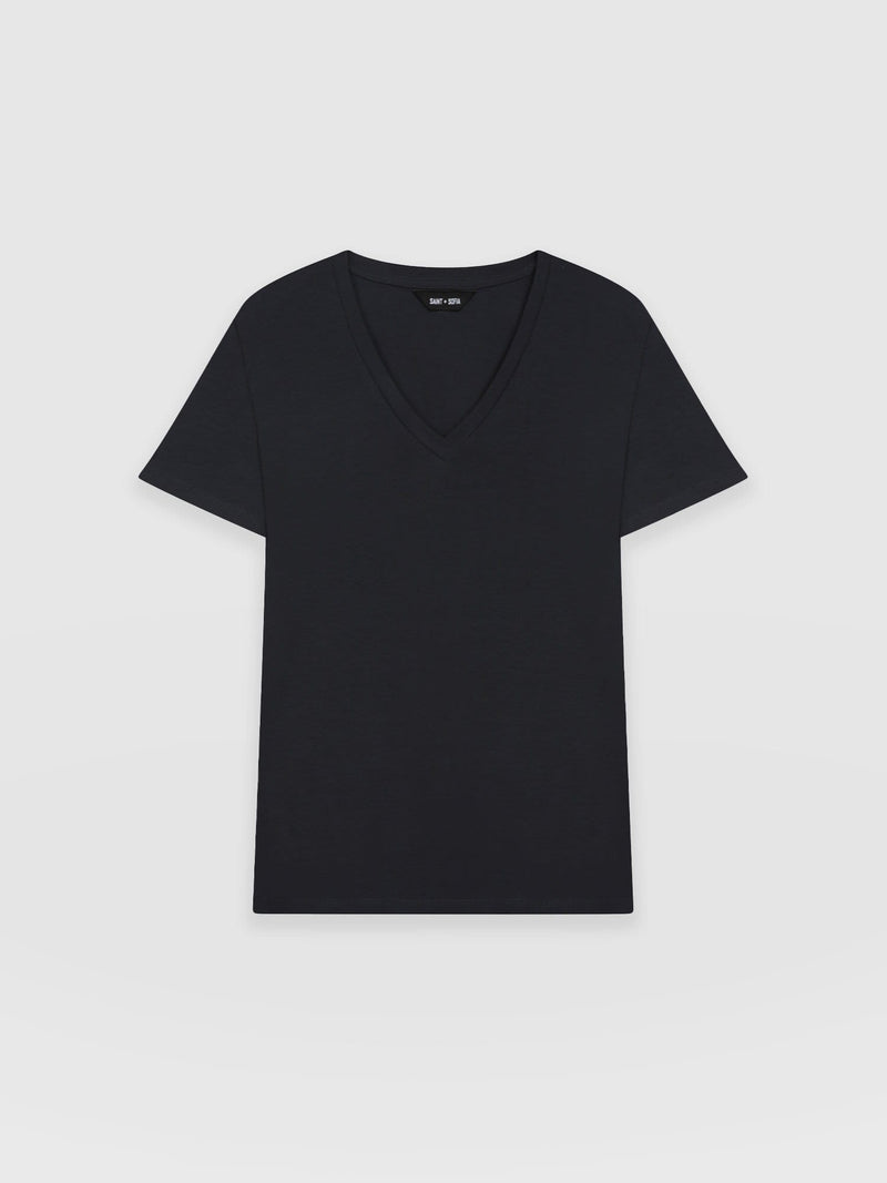 Apartment Tee Navy - Women's T-Shirts | Saint + Sofia® EU