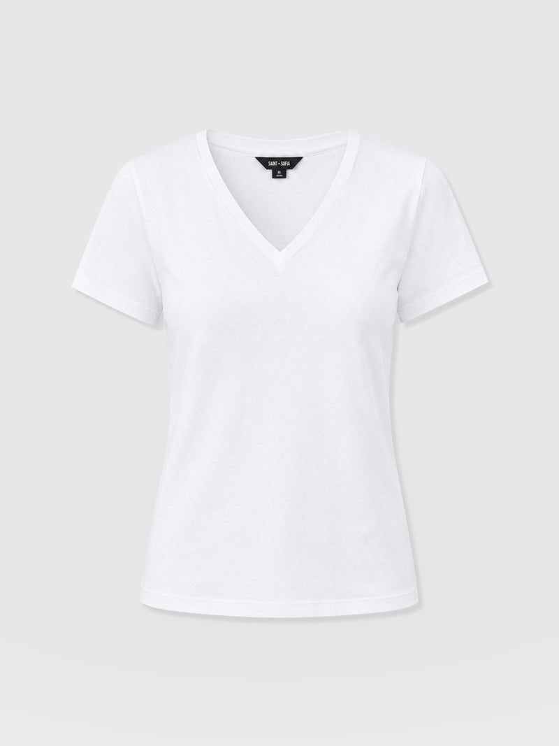 Apartment Tee White - Women's T-Shirts | Saint and Sofia® EU