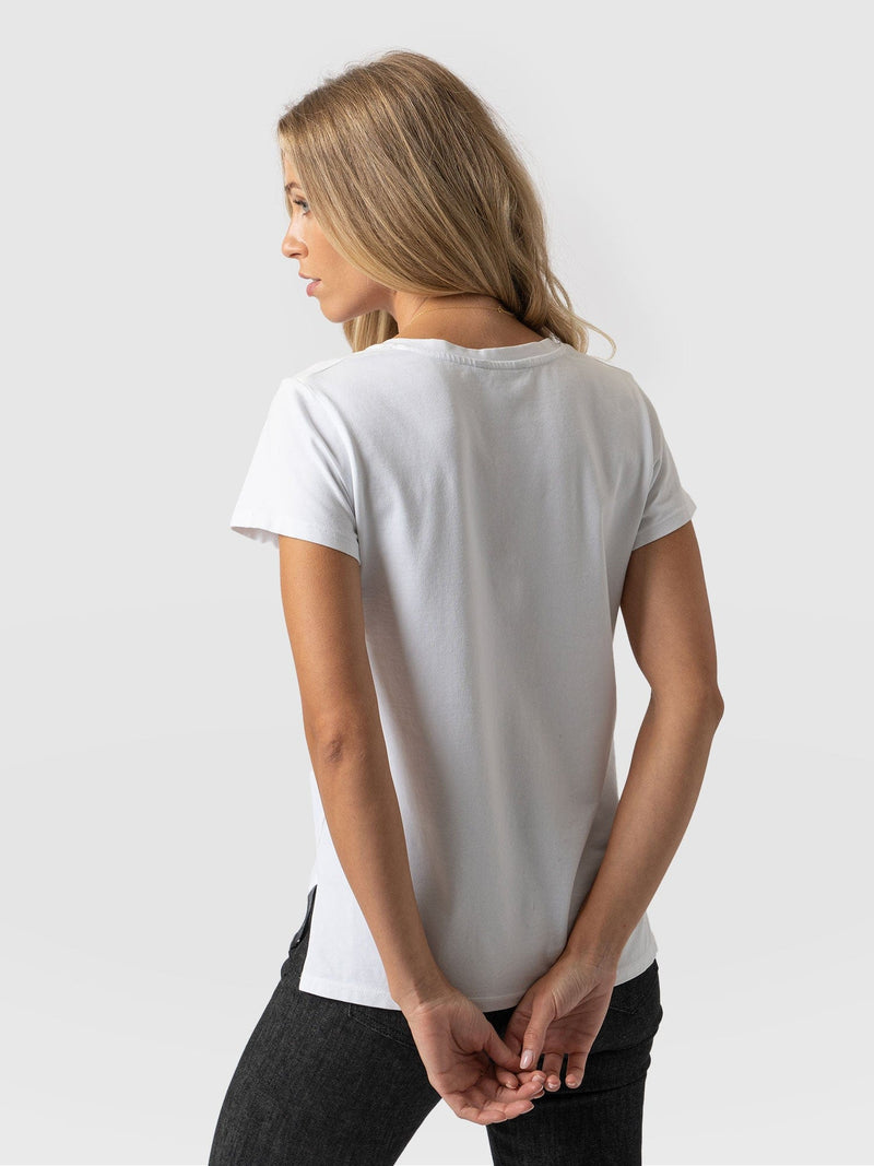 Apartment Tee White - Women's T-Shirts | Saint + Sofia® EU