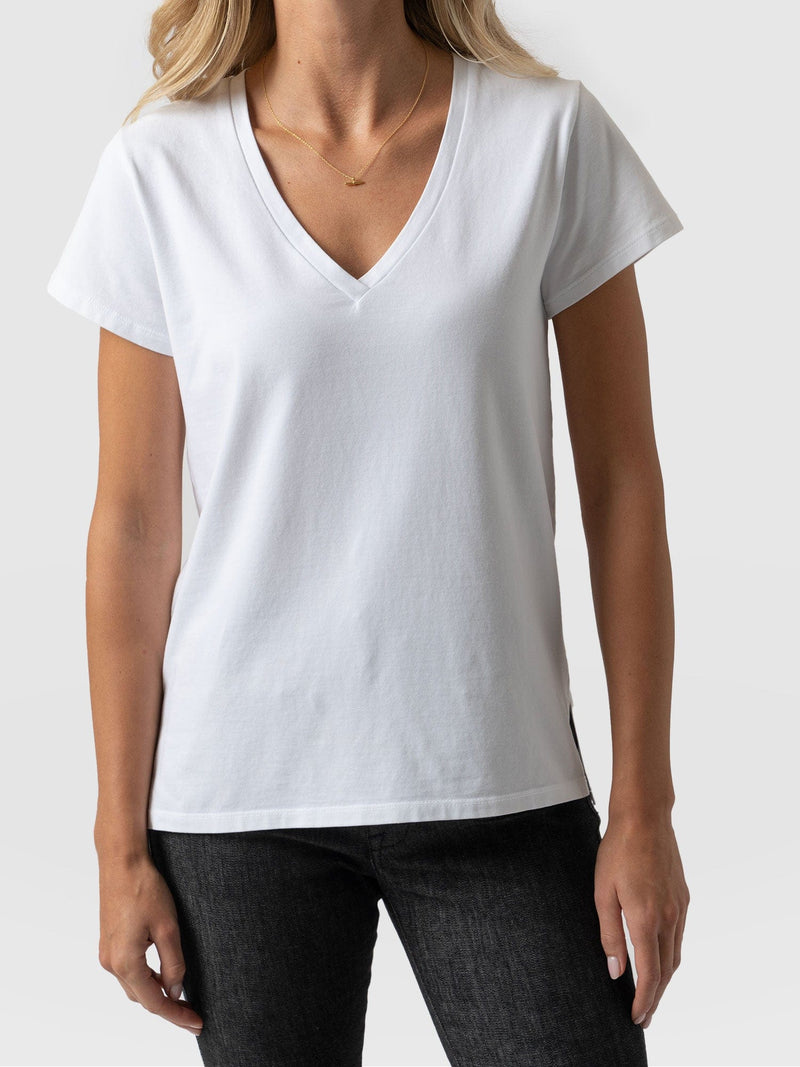 Apartment Tee White - Women's T-Shirts | Saint + Sofia® EU