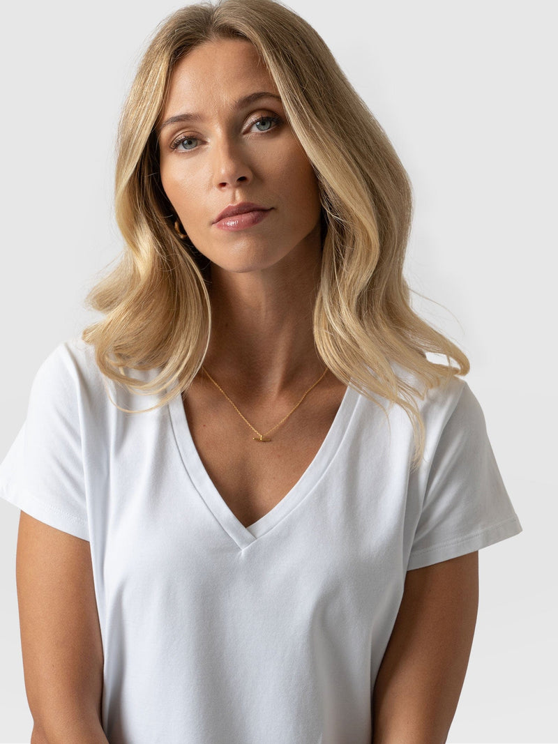 Apartment Tee White - Women's T-Shirts | Saint + Sofia® EU