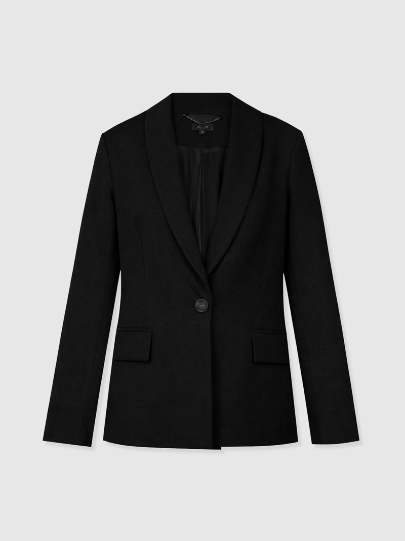 Argent Blazer - Black - Women's Jackets | Saint + Sofia® EU