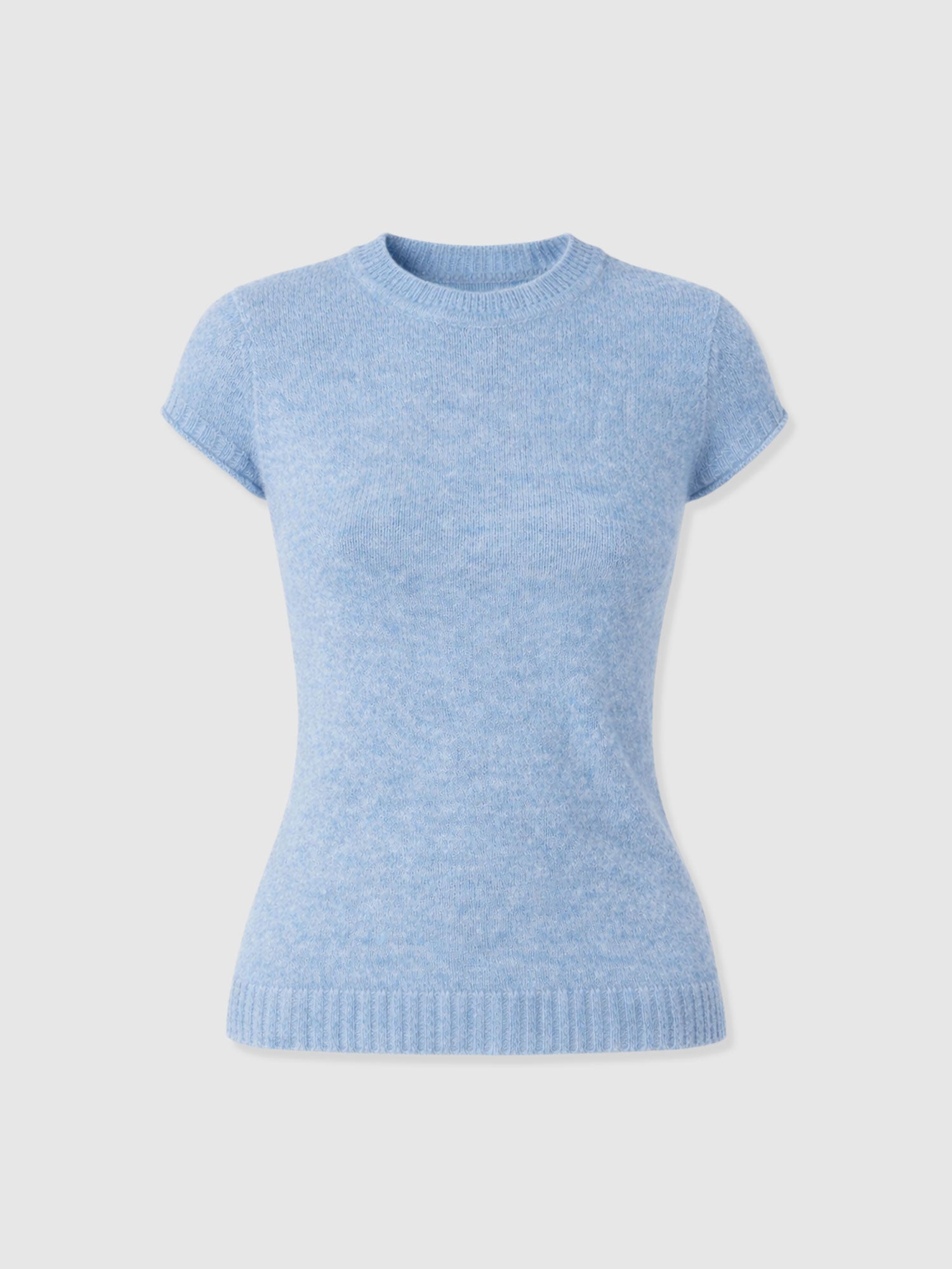 Ariella Baby Tee - Blue - Women's Jumpers | Saint + Sofia® EU