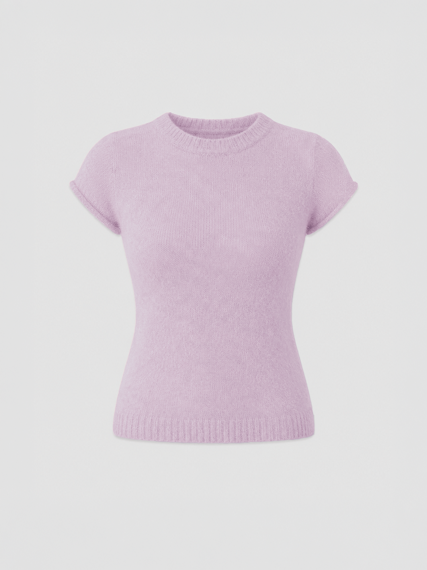 Ariella Baby Tee - Lilac Pink
